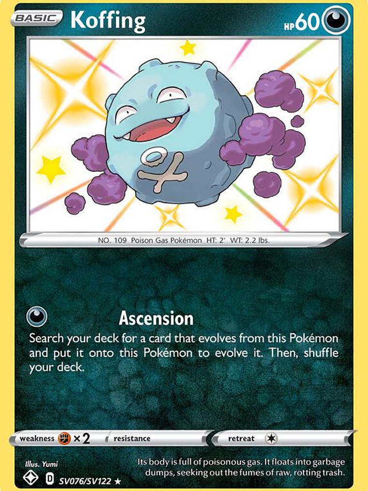 Koffing #SV076 1