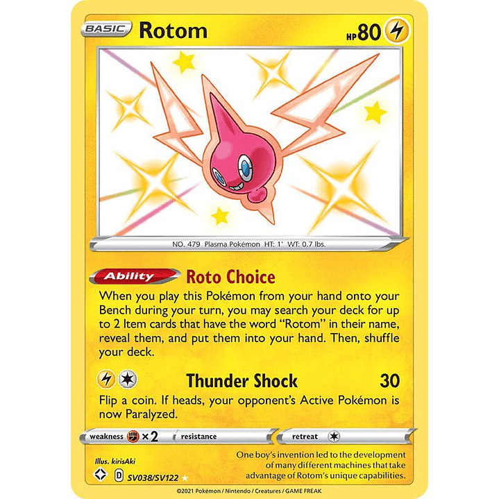 Rotom #SV038 1