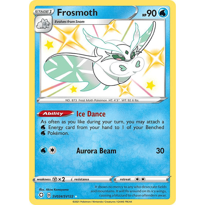 Frosmoth #SV034 1