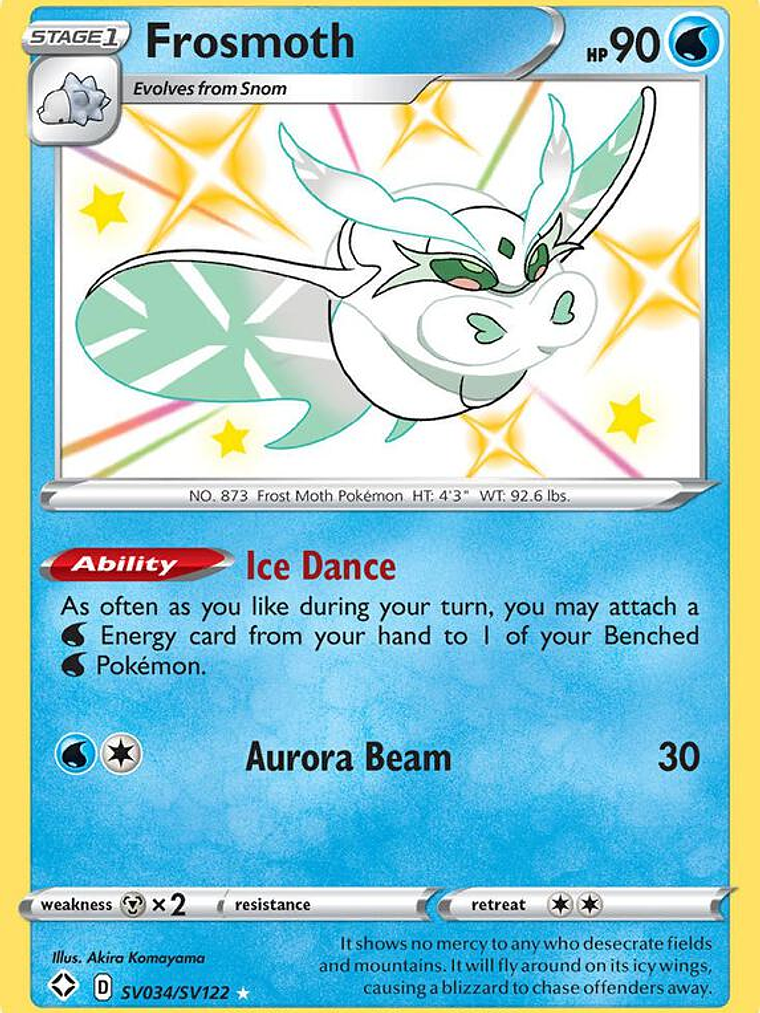 Frosmoth #SV034 1