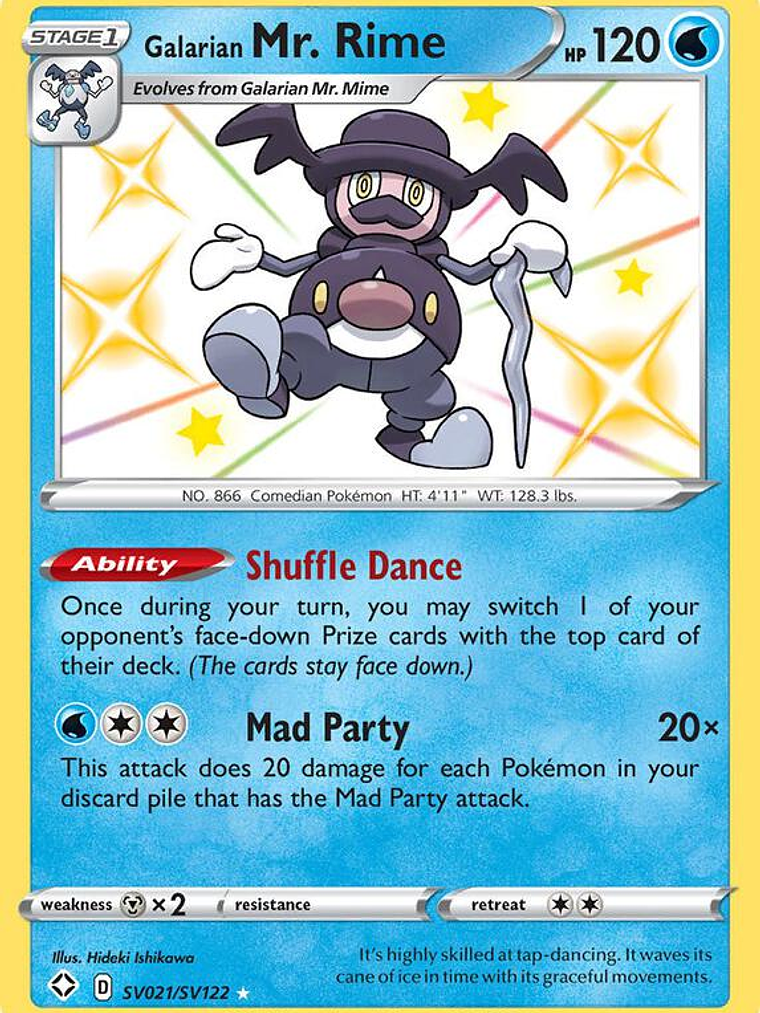 Galarian Mr. Rime #SV021 1