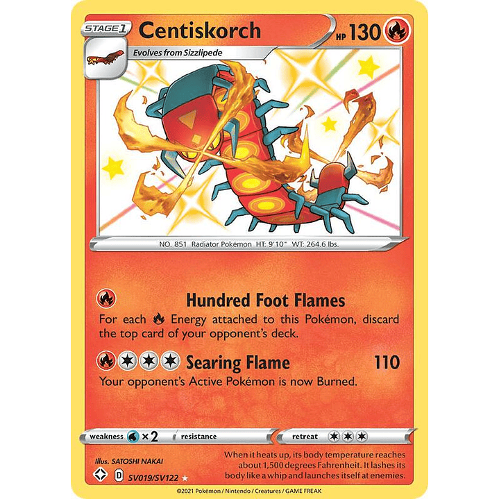 Centiskorch #SV019 1