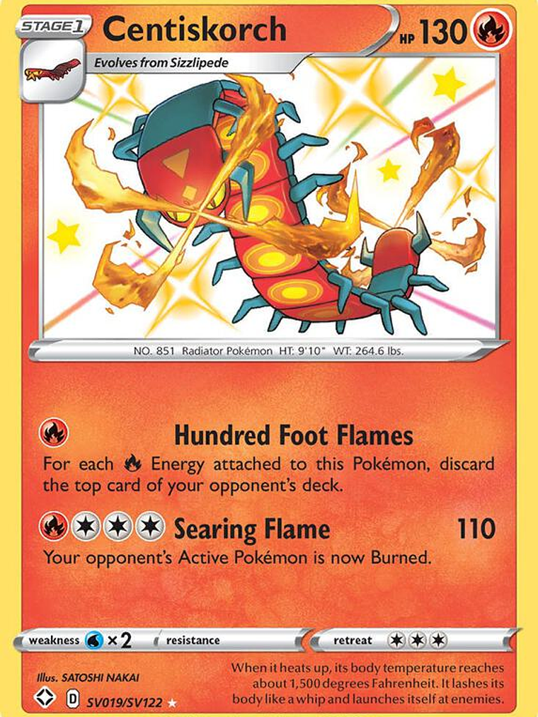 Centiskorch #SV019 1