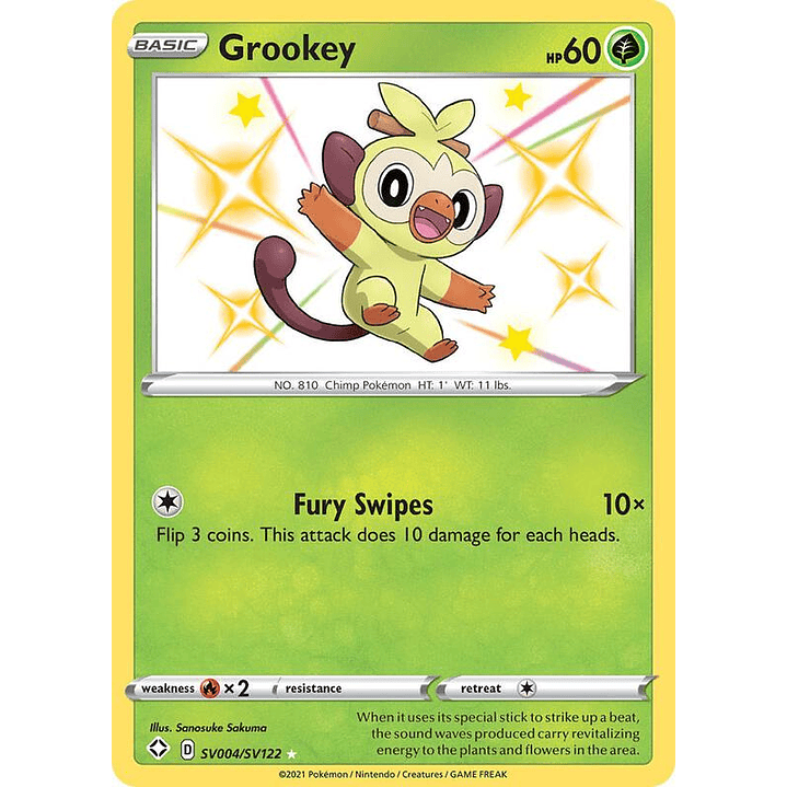 Grookey #SV004 1