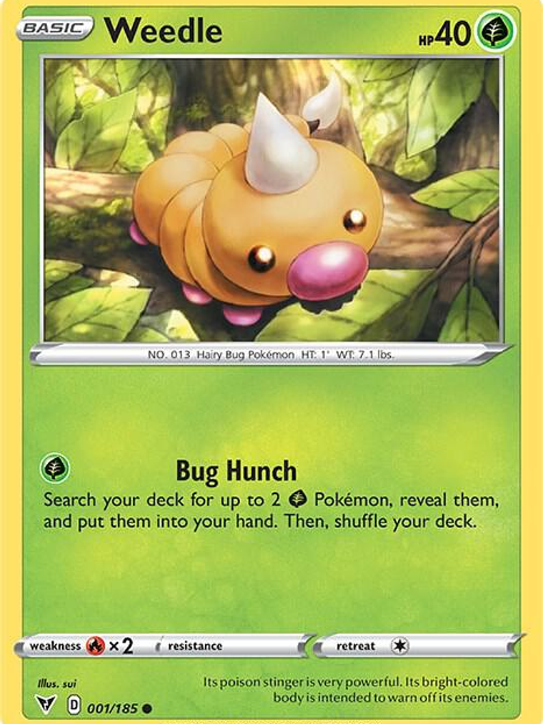 Weedle #001 1