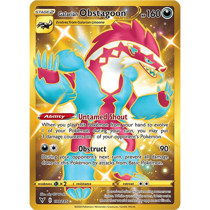 Galarian Obstagoon #198 1