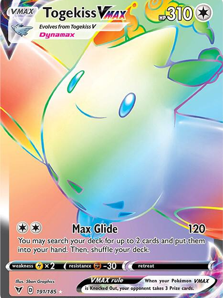 Togekiss VMAX #191 1