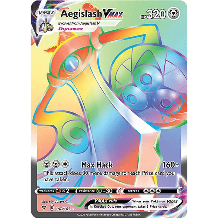 Aegislash VMAX #190 1