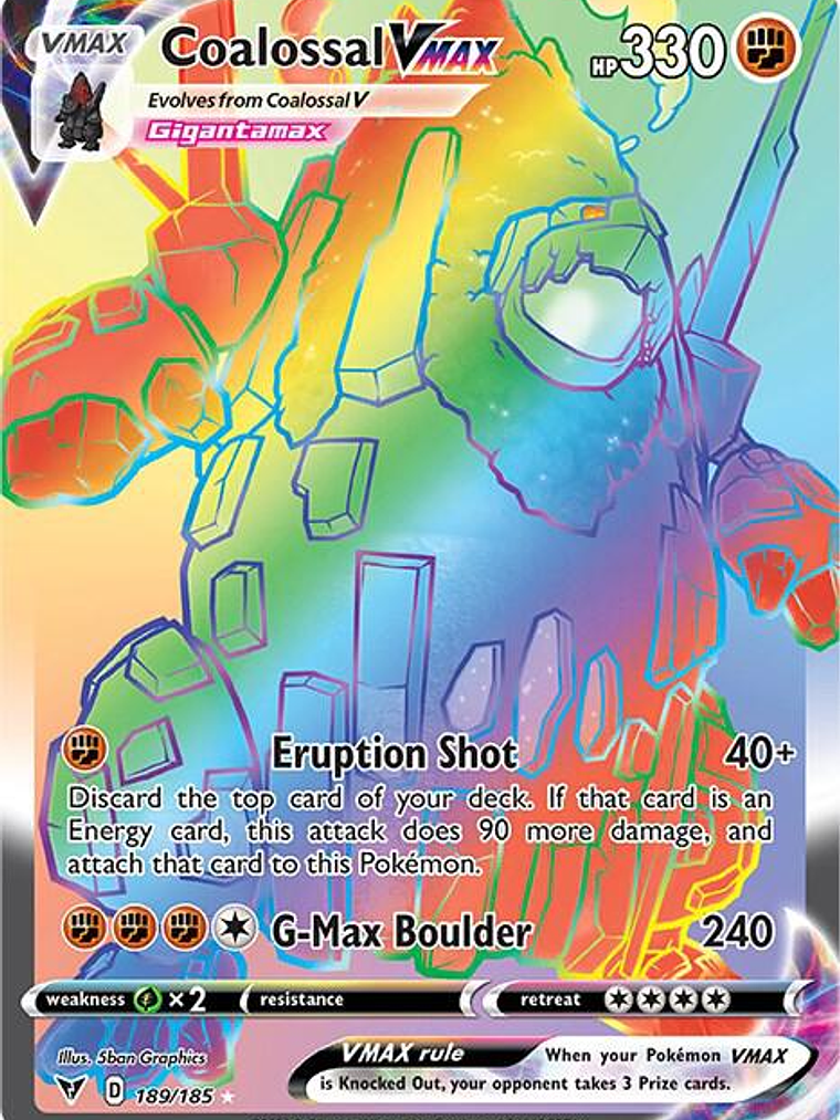 Coalossal VMAX #189 1