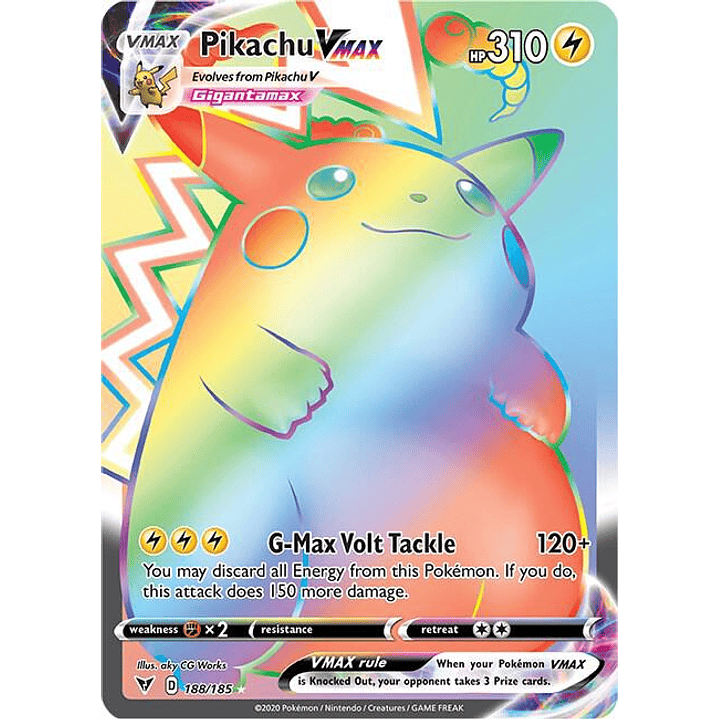 Pikachu VMAX #188 1