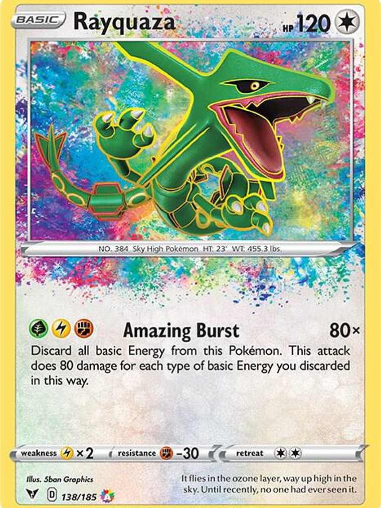 Rayquaza #138 1
