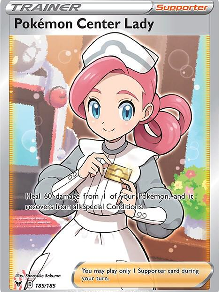 Pokémon Center Lady #185 1