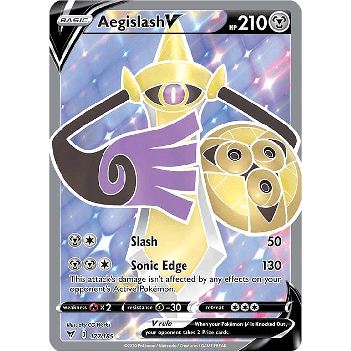 Aegislash V #177 1