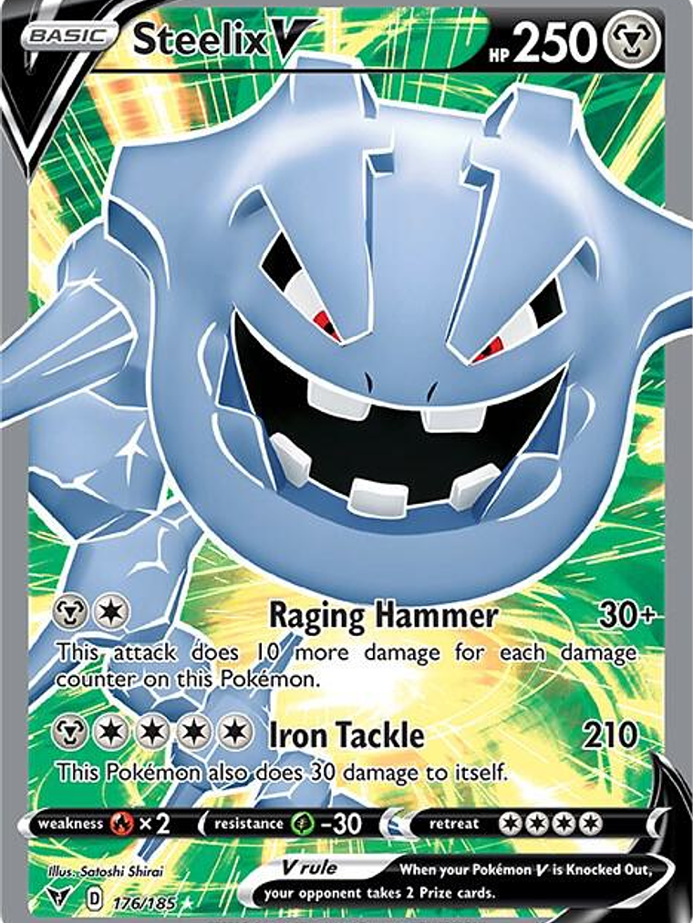 Steelix V #176 1