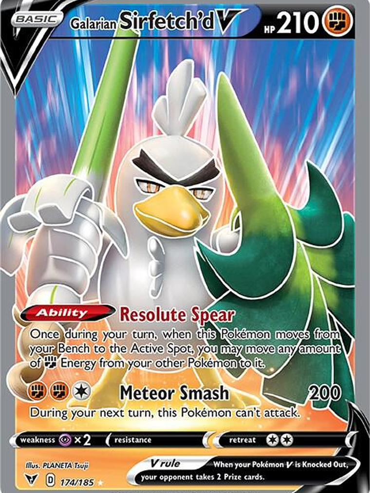 Galarian Sirfetch'd V #174 1