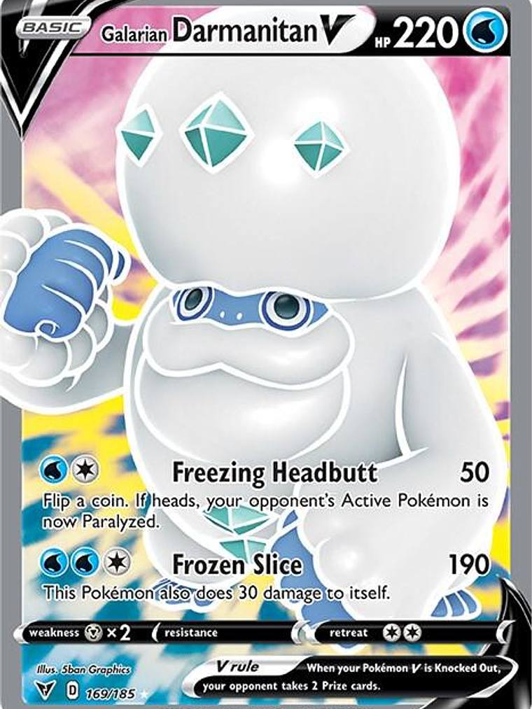 Galarian Darmanitan V #169 1