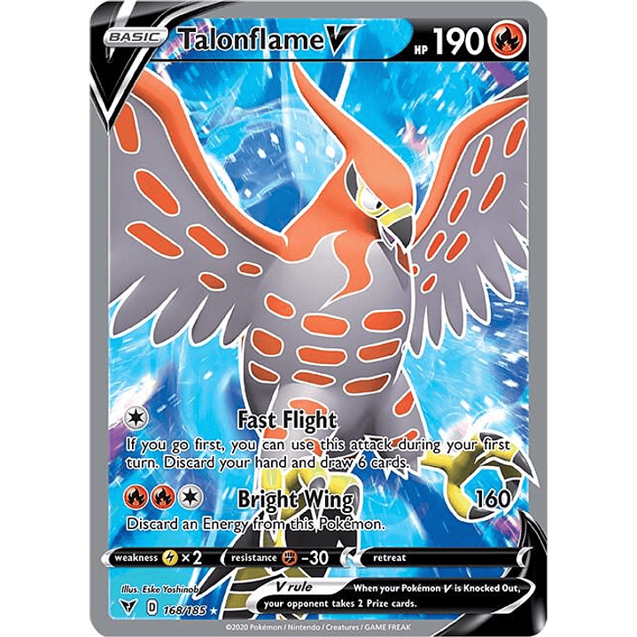Talonflame V #168 1