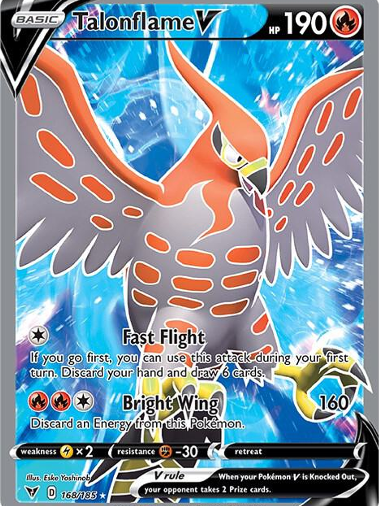 Talonflame V #168 1