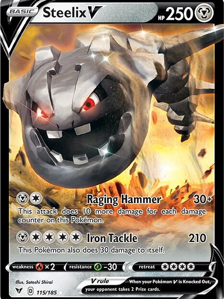 Steelix V #115 1