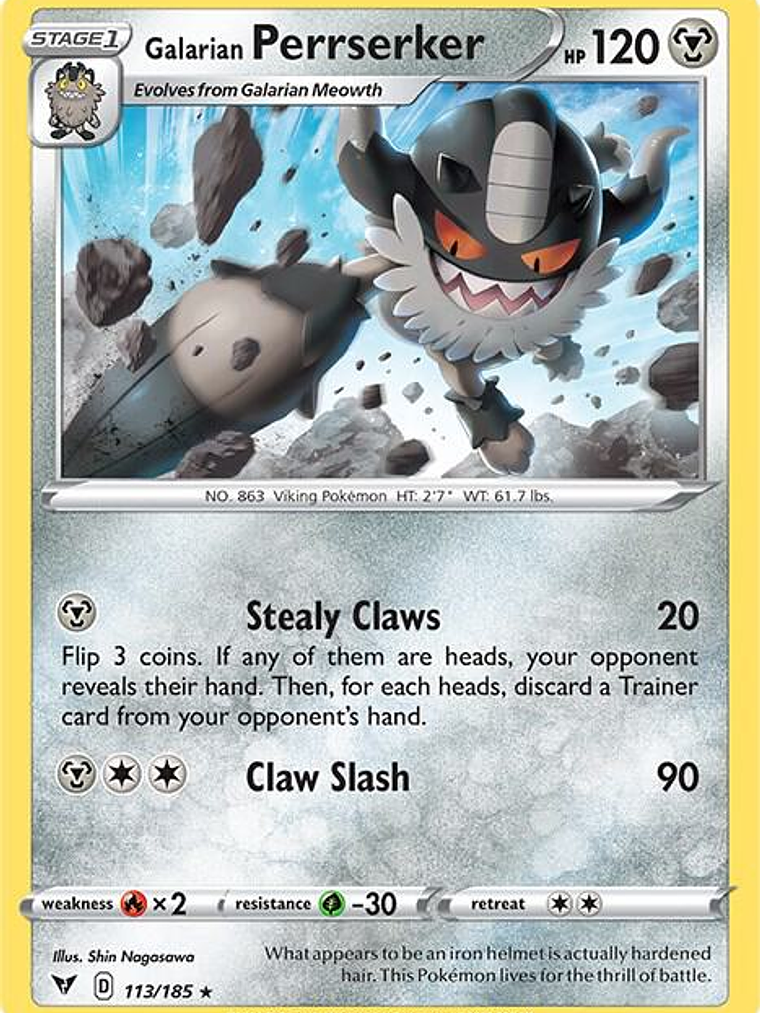 Galarian Perrserker #113 1