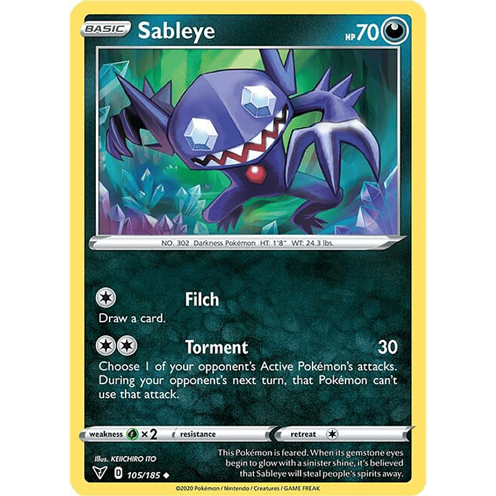 Sableye #105 1