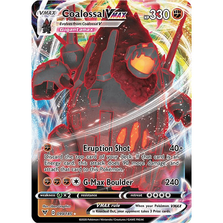 Coalossal VMAX #099 1