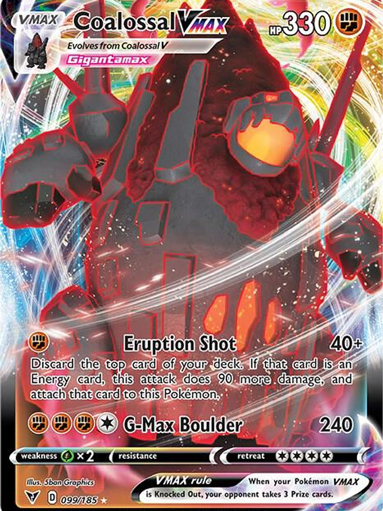 Coalossal VMAX #099 1