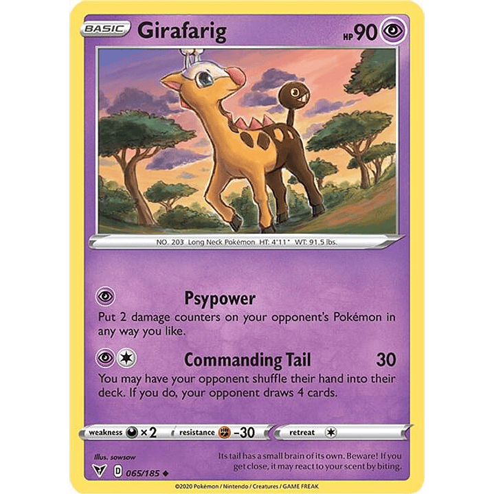 Girafarig #065 1