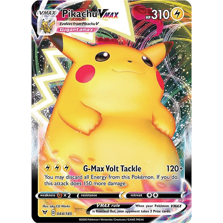 Pikachu VMAX #044 1