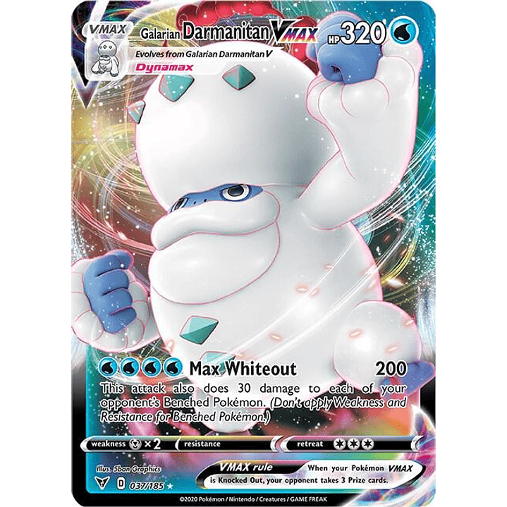 Galarian Darmanitan VMAX #037 1