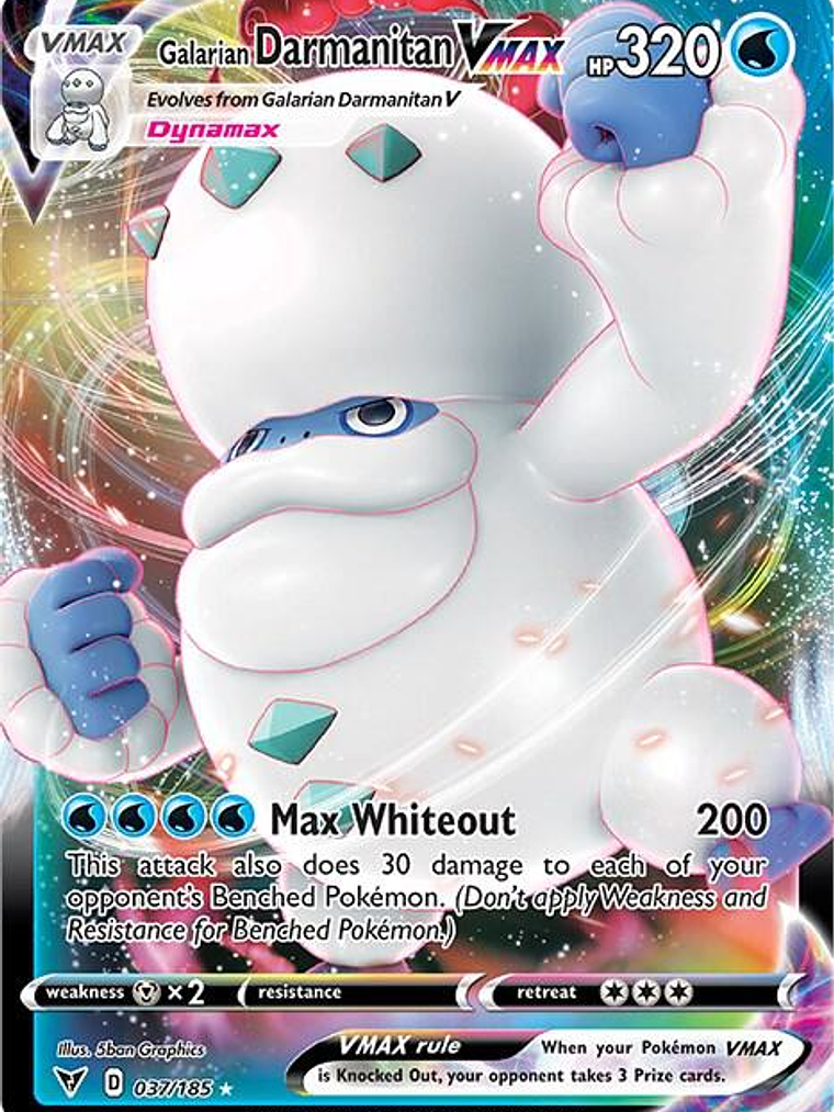 Galarian Darmanitan VMAX #037 1