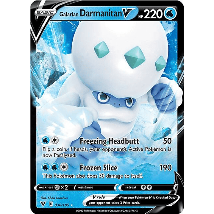 Galarian Darmanitan V #036 1