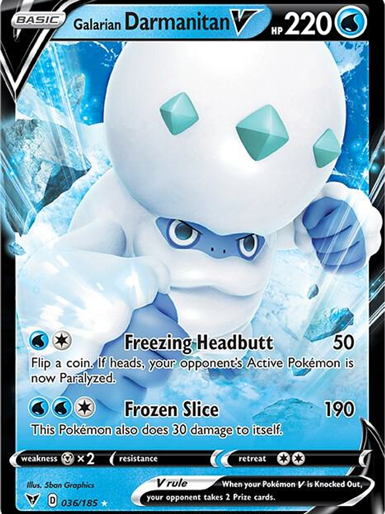 Galarian Darmanitan V #036 1