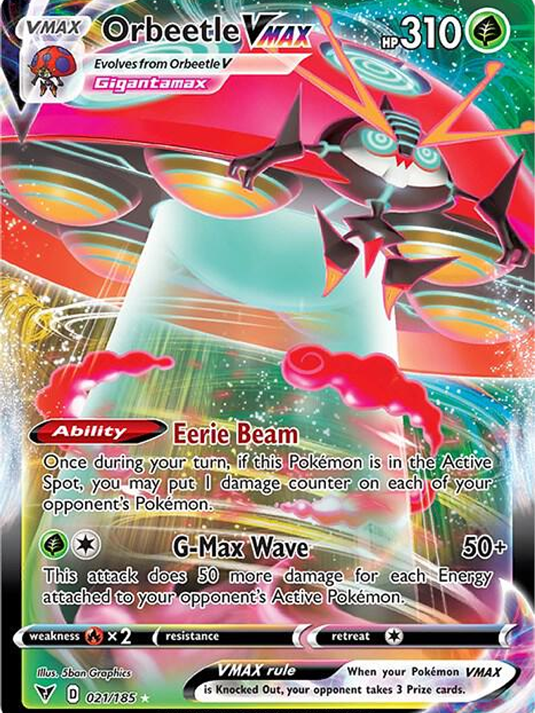 Orbeetle VMAX #021 1