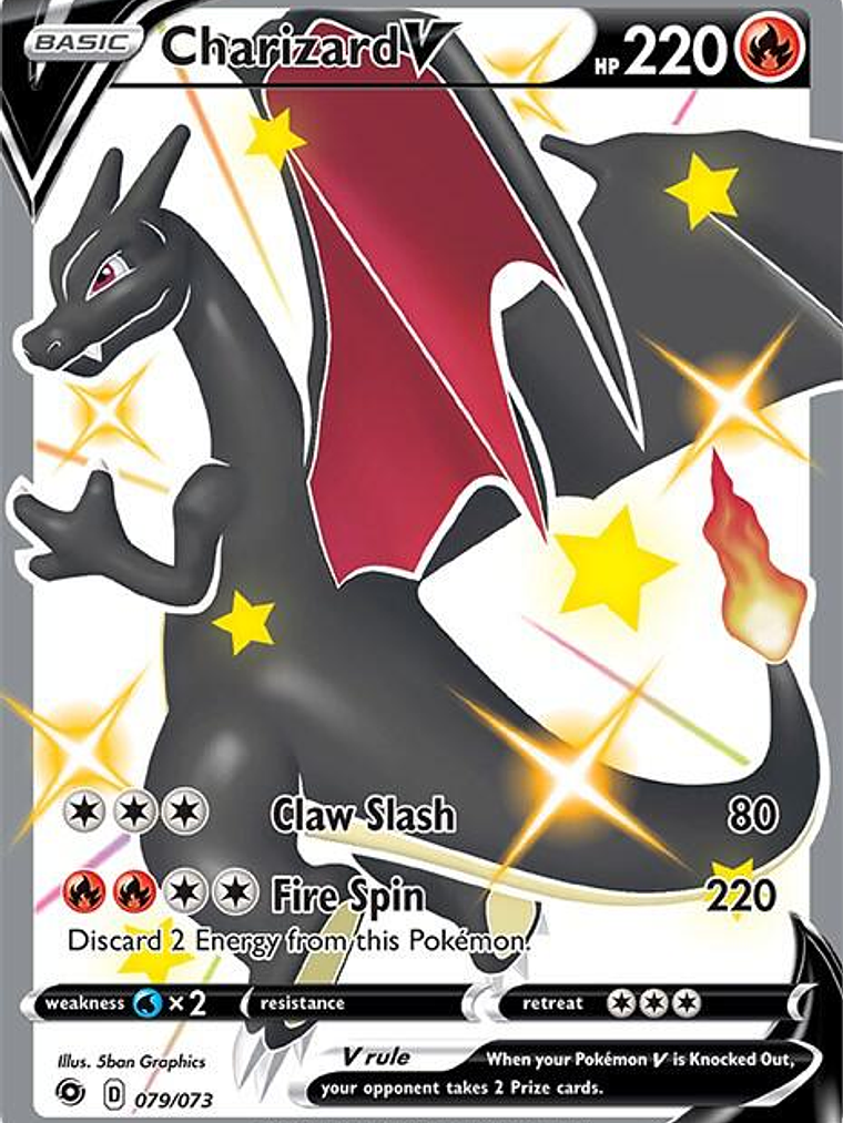 Charizard V (Secret) #79 1