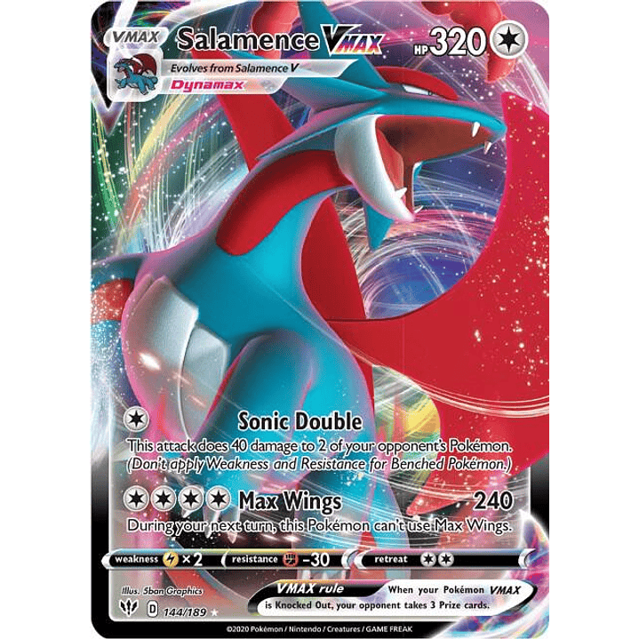 Salamence VMAX #144 1