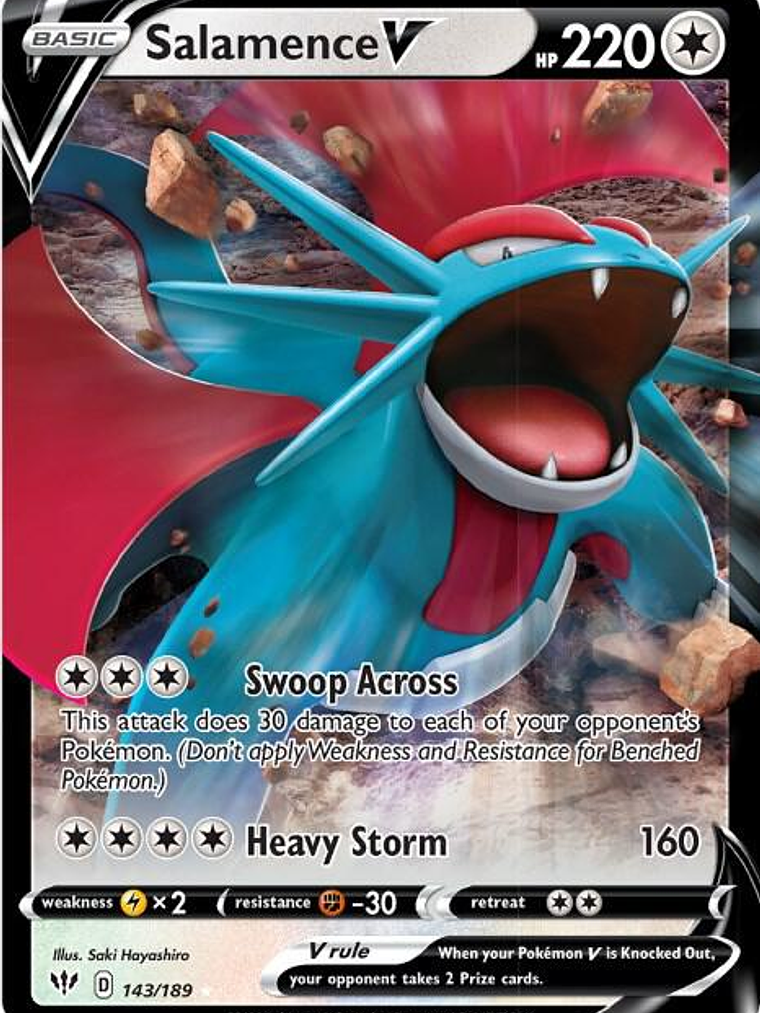 Salamence V #143 1