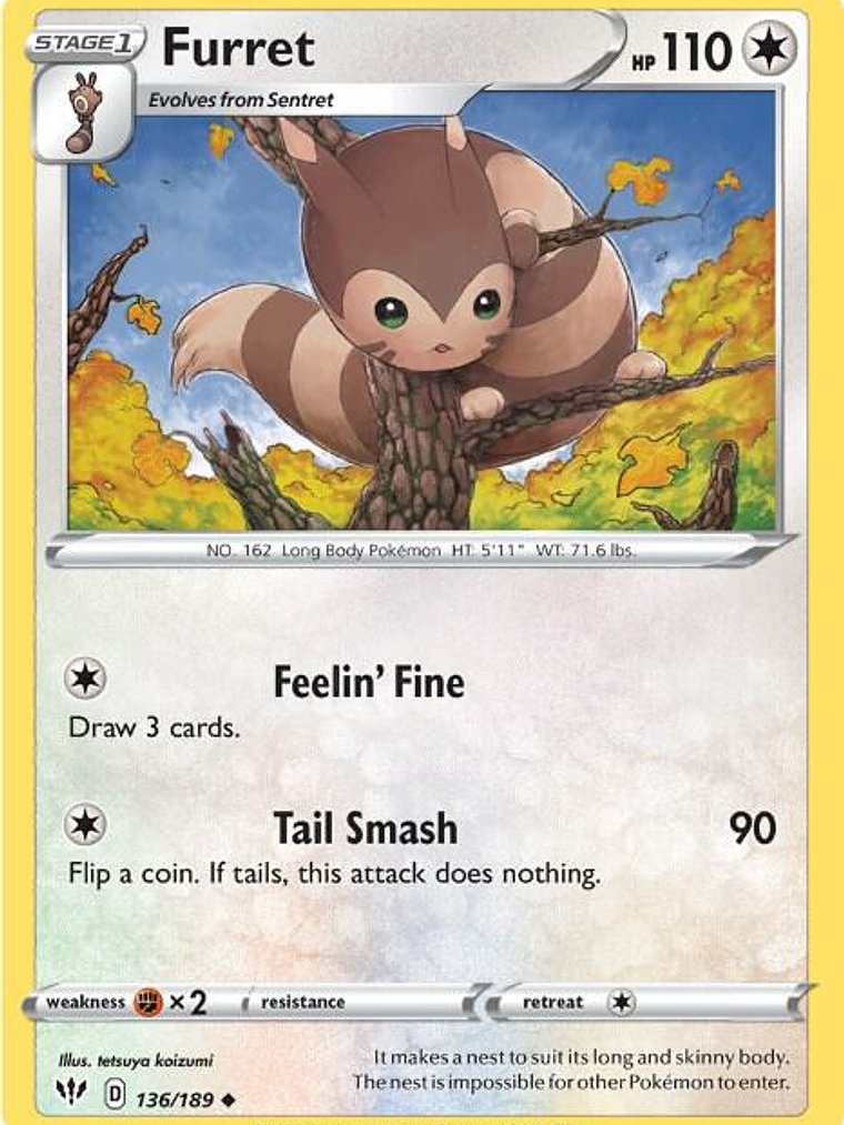 Furret #136 1