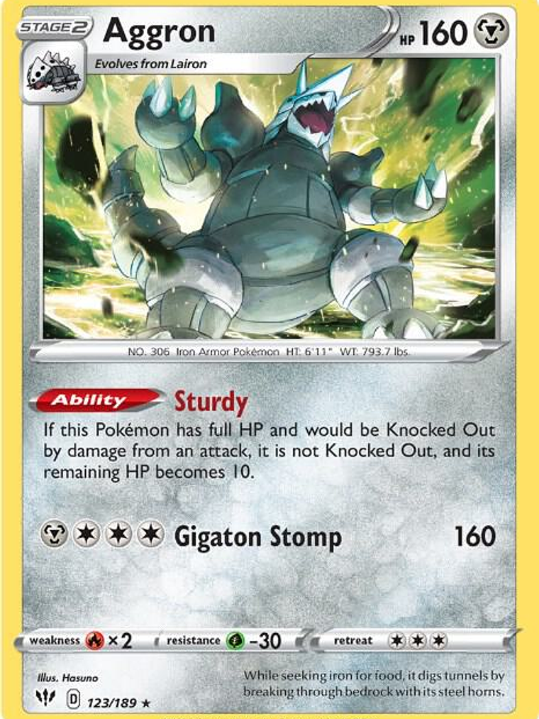 Aggron #123 1