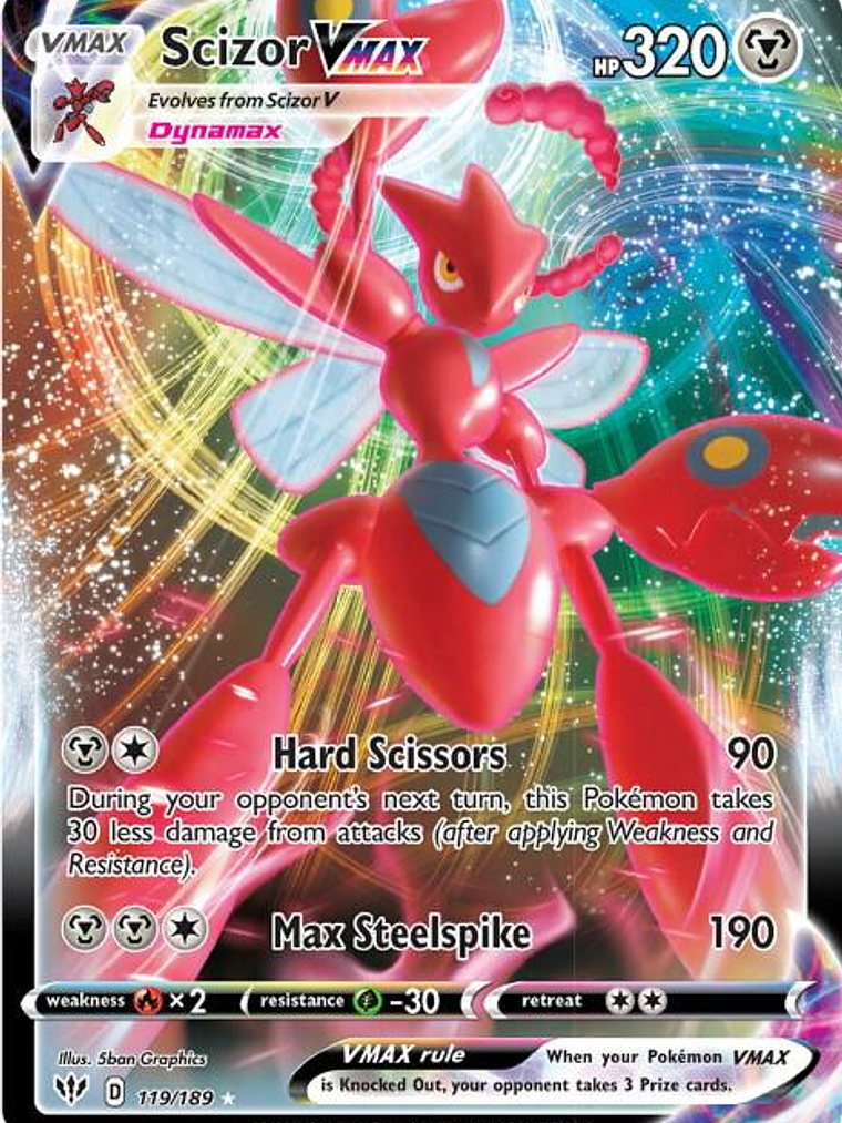 Scizor VMAX #119 1