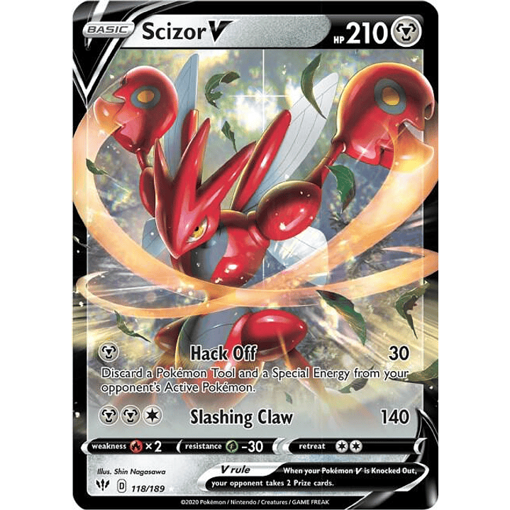 Scizor V #118 1
