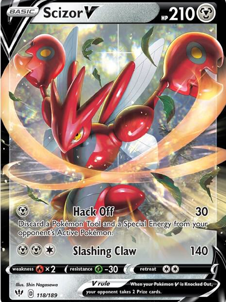 Scizor V #118 1