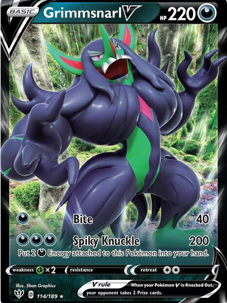Grimmsnarl V #114 1