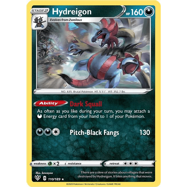 Hydreigon #110 1