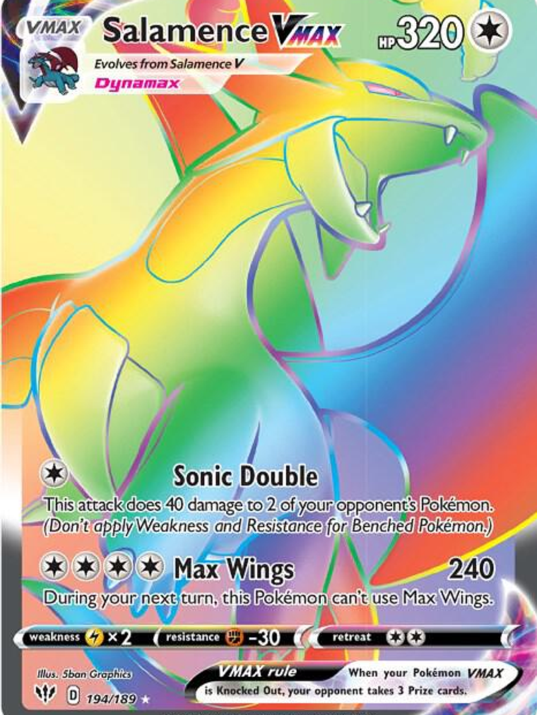 Salamence VMAX #194 1