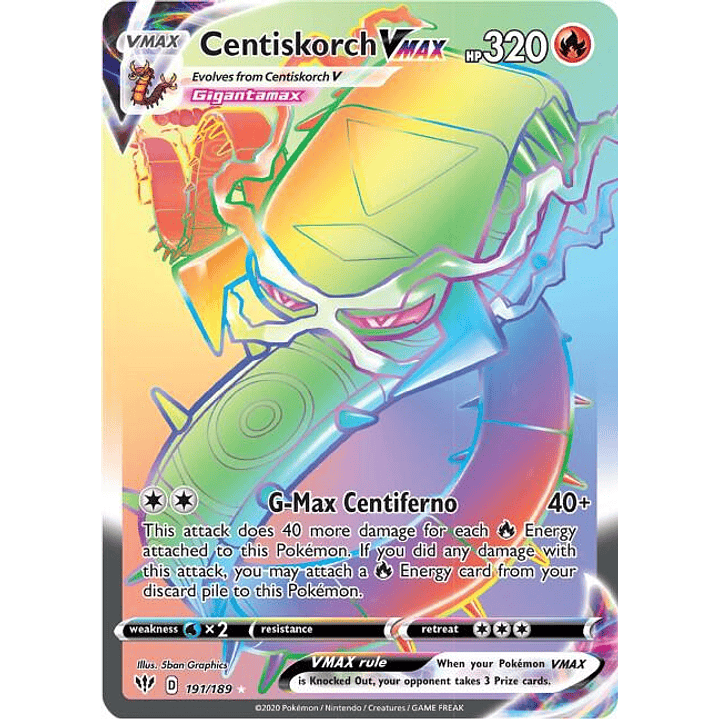 Centiskorch VMAX #191 1