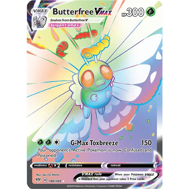Butterfree VMAX #190 1