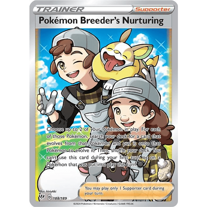Pokémon Breeder's Nurturing #188 1