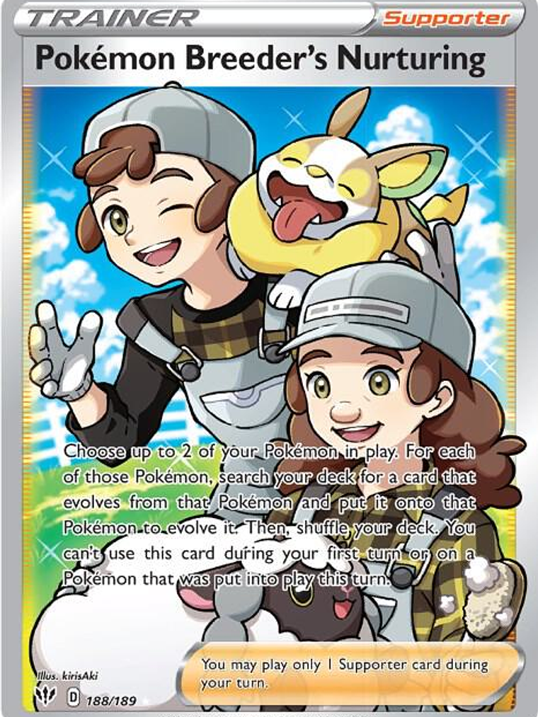 Pokémon Breeder's Nurturing #188 1