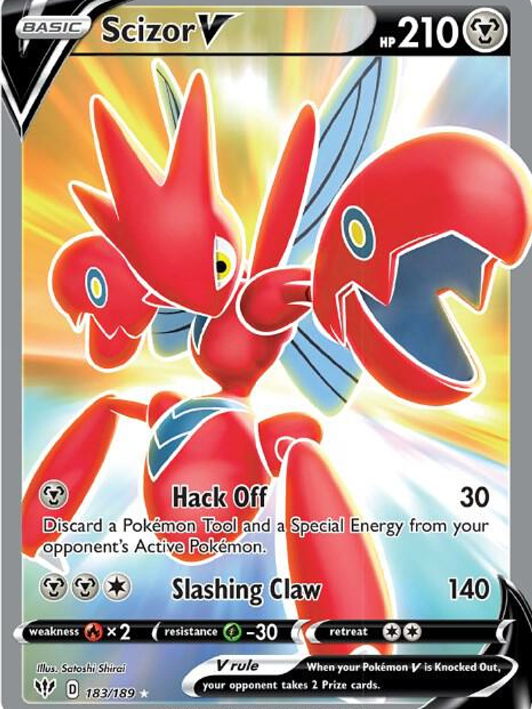 Scizor V #183 1